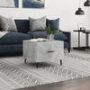 VidaXL Coffee Table Concrete Grey 50x50x40 Cm Engineered Wood 829436