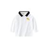 Children's Clothing Babies' Long Sleeve T-shirt Bottoming Shirt Boys' Lapel Polo Tops Spring and Autumn Baby Boys' Casual Clothes