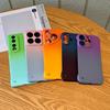 Spring and Summer Gradual Change Two-color Suitable for Apple 11Promax11 Advanced Mobile Phone Case Heat Dissipation Super 11PRO Fine Hole Case