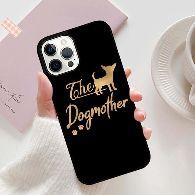 Autumu Vintage Distressed Chihuahua Dog Phone Case for iPhone 17 Air 16 16e 15 12 11 13 14 Pro Max Apple Plus Coque