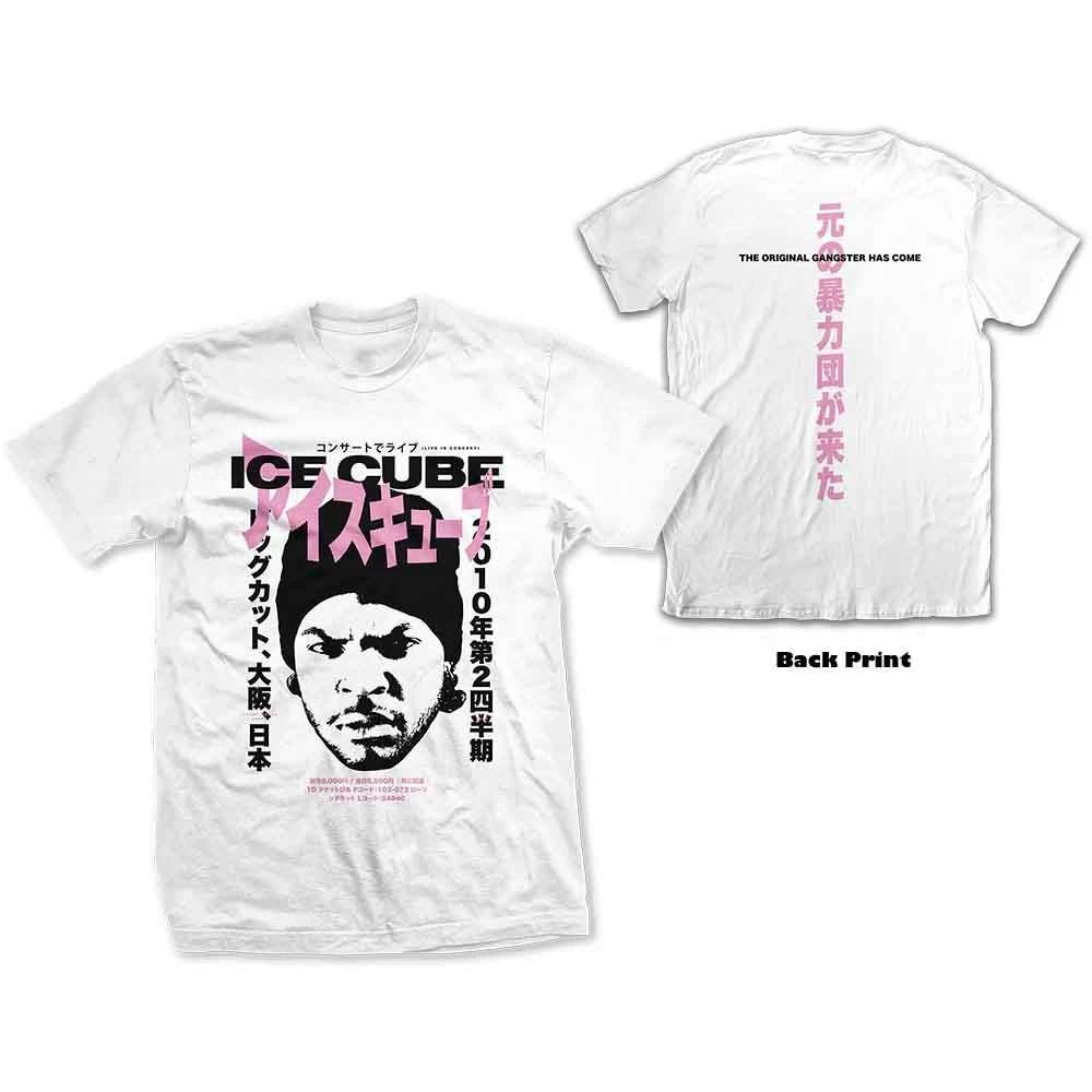 Ice Cube Beanie Kanji Licensed Tshirt Unisexs L