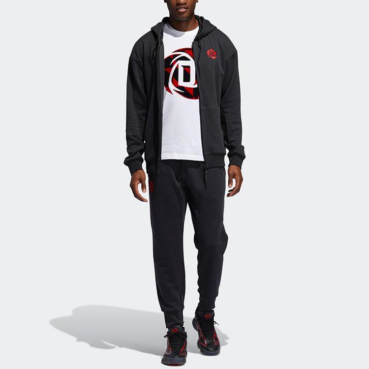 adidas Jackets Men's Black Hooded Moderate Other EJ2145
