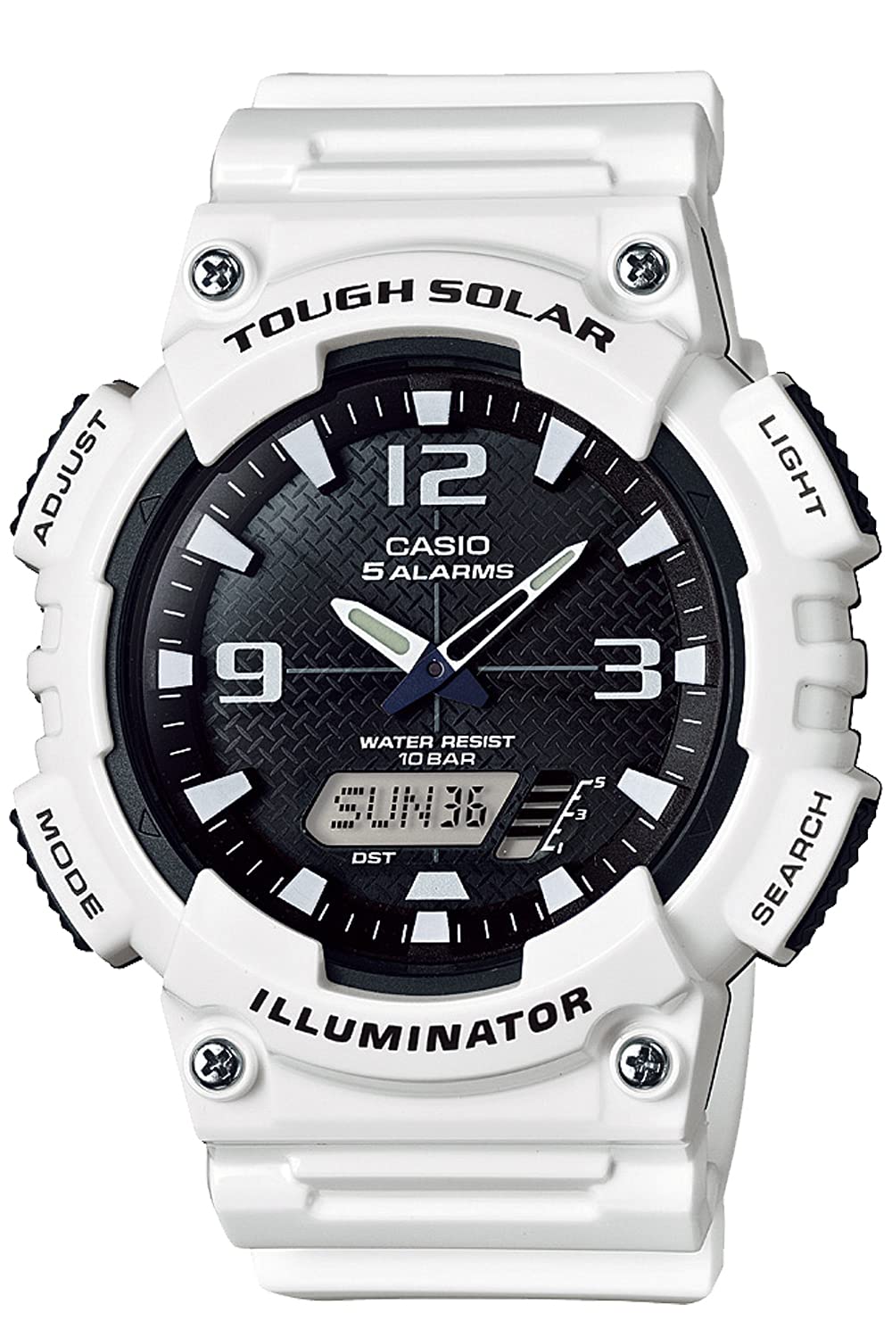 

Casio AQ-S810 Watch, Casio Collection, white 1 piece