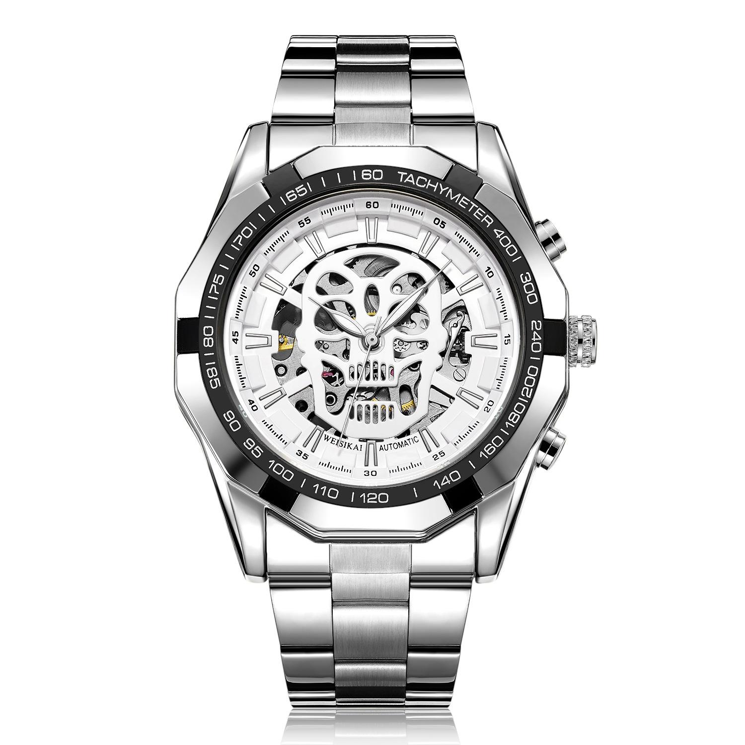 

Новые роскошные мужские часы высшего бренда с коробкой, водонепроницаемые мужские механические часы