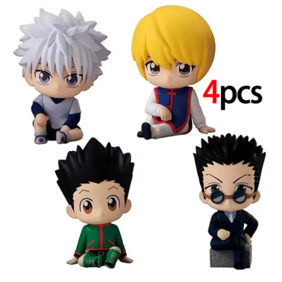 Anime Figure Figure Killua Zoldyck Kurapika Figure Hisoka Figure Feitan Mini Model Dolls Toy Gifts