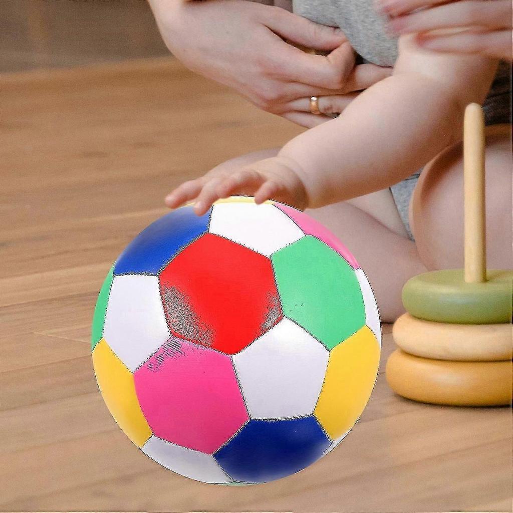 Lightweight Kid Football Bouncy Toddler Soccer Ball Soft Soccer Ball for Kids Indoor