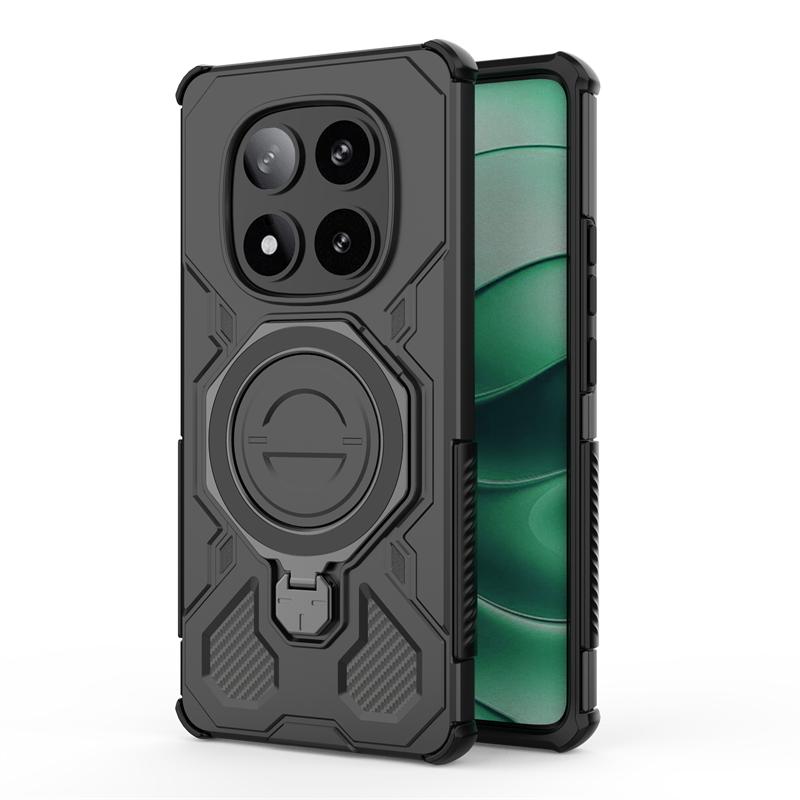 Magnetic Wireless Charge Cover For Redmi Note 14 Pro Plus Phone Holder Case Redmi Note14 Pro Cover For Redmi Note 14 Pro 5G Case