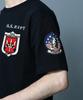 AVIREX TOP GUN WAPPEN CREW NECK Top Gun Patch XL T-SHIRT (WEB&DEPOT Exclusive) T-Shirt, 010, Black, 783-3934021