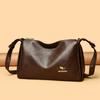 Fashionable Soft Leather Shoulder Bag  Soft Shoulder Crossbody Bag for Daily Commute Work Weekend Outings and Ladies' Holiday Gifts