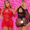 Transparent Seductive Women'S Sexy Fishnet Hollow See Through Bodycon Hip Dress Fashion Night Club Party Wear Erotic Mesh Skirt