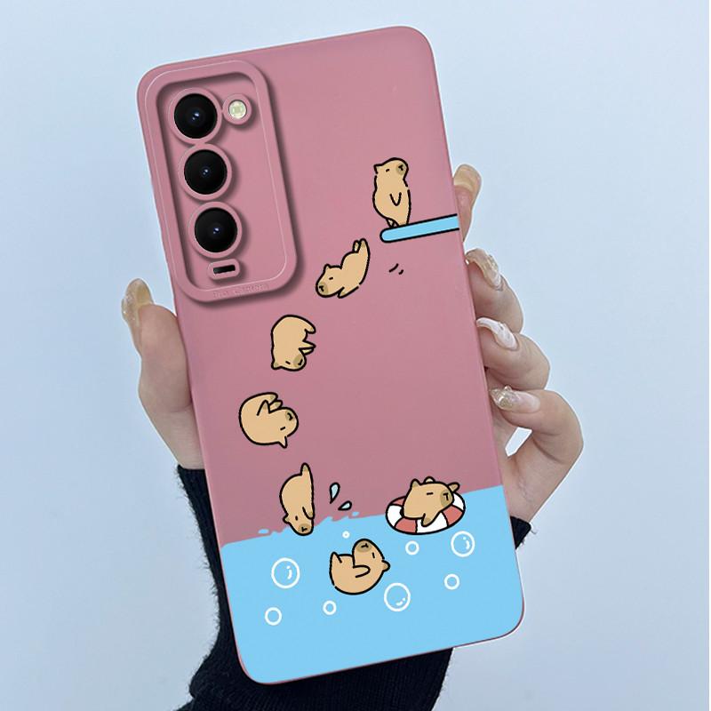 Für Tecno Camon 18 18P 18T 18i Hülle Weiche Silikon-Handyhülle Süßer Druck Cartoon Schutzhülle Schöne Malerei Rückseite