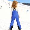 Kids Insulated Snow Bib Overalls Waterproof Winter Warm Snowboard Ski Pants Windproof Snowsuit for Boys Girls