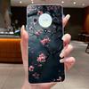For Honor X50 5G Case Luxury Flower Painted Cover Clear Soft Silicone Phone Case For Honor X 40 50 X40 X50 5G Back Covers Bumper