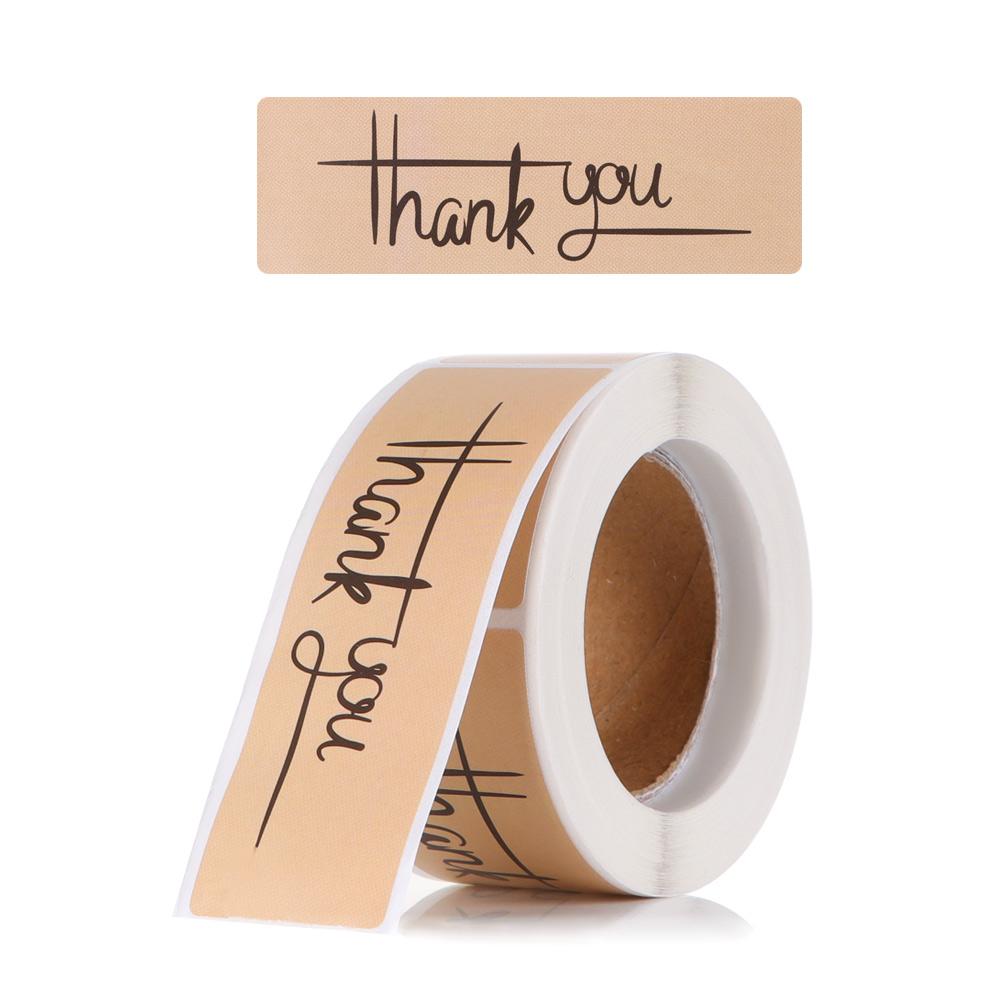 120PCS Thank You For Your Orders Stickers Sealing Labels Small Business Packaging Decals Gifts Wrapping Party Crafts Supplies