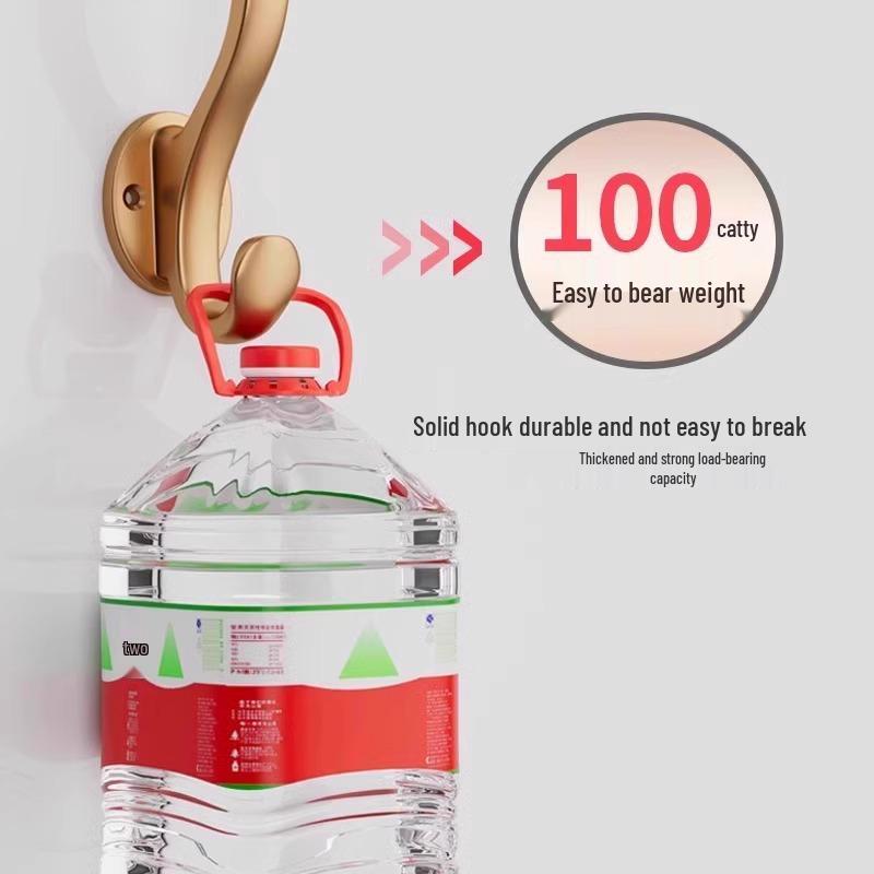 Wall-Mounted Coat and Hat Hook for Entrance Hallway Shoe Cabinet