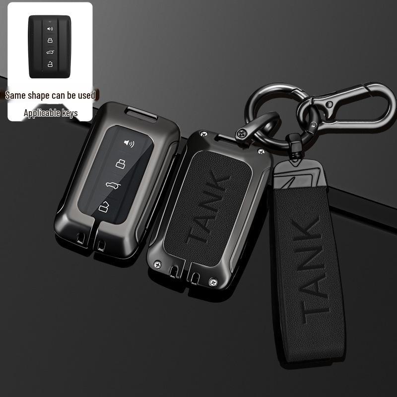 Tank 300/500 Key Case with New Logo for Off-Road Model, Buckle Shell, Men's