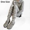 1 Pair Knee High Knee High Leg Warmers Thigh High Knitted Foot Covers  Autumn Winter