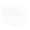 18Cm Round Acrylic Aquarium Cover Anti-Jumping Fish Tank Lid Clear Secure Fit for Turtle Shrimp Reptile Tanks Indoor Aquatic