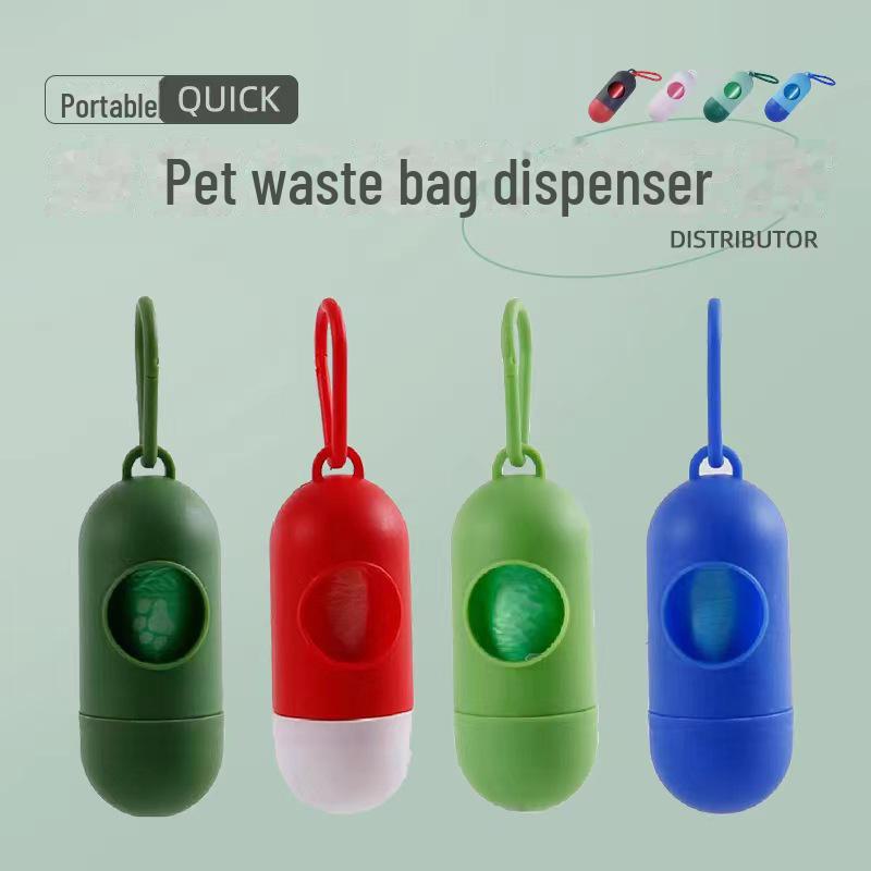 Erogatore di Sacchetti per Cacca di Cane - Forma a Capsula