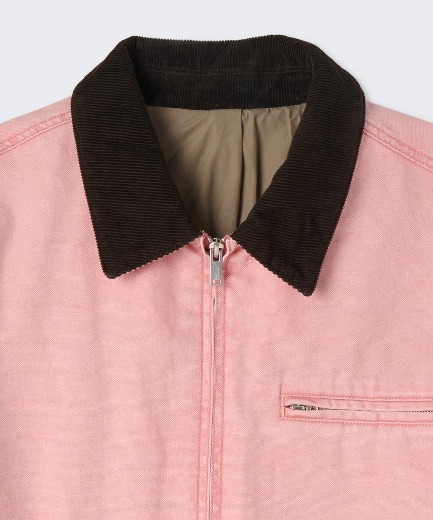 Musinsa Standard Pigment Canvas Work Jacket [Desert Pink]
