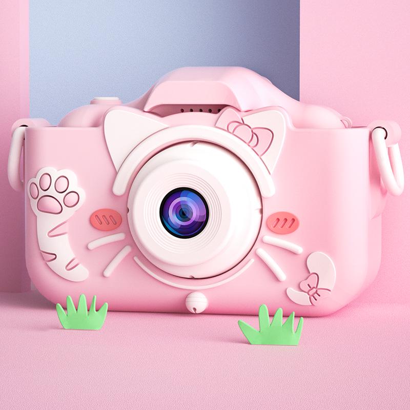 X5S Children's Dual HD Camera - Front & Rear Cartoon Design for Cute Photography & Video