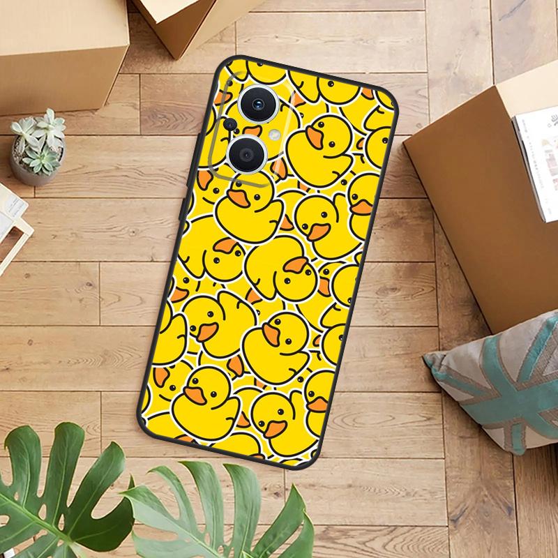 

Cartoon Cute Goose Duck Phone Case For OPPO Reno 14 13 11 12 F 10 Pro 8T 7 8 Lite OPPO Find X9 X8 X5 Pro Back Cover OPPO Reno8 5G