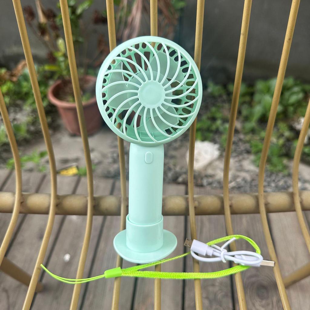 2025 USB-wiederaufladbarer Mini-Handventilator - Tragbares Geschenk mit individuellem Logo