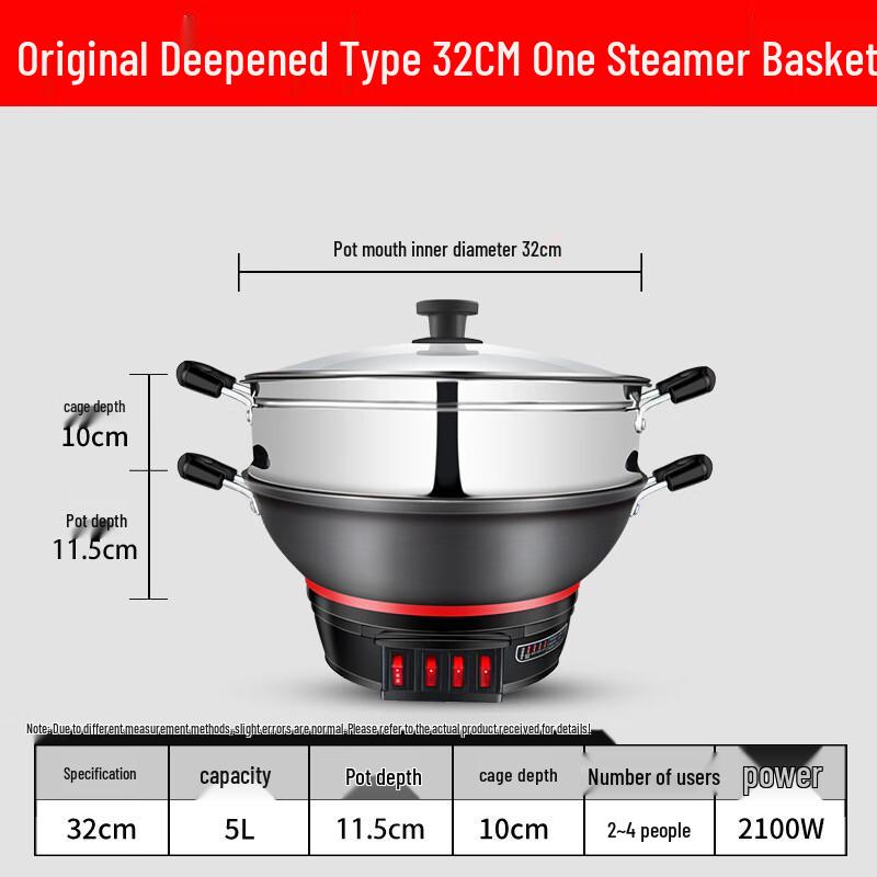 Wutuo Multi-functional Electric Wok