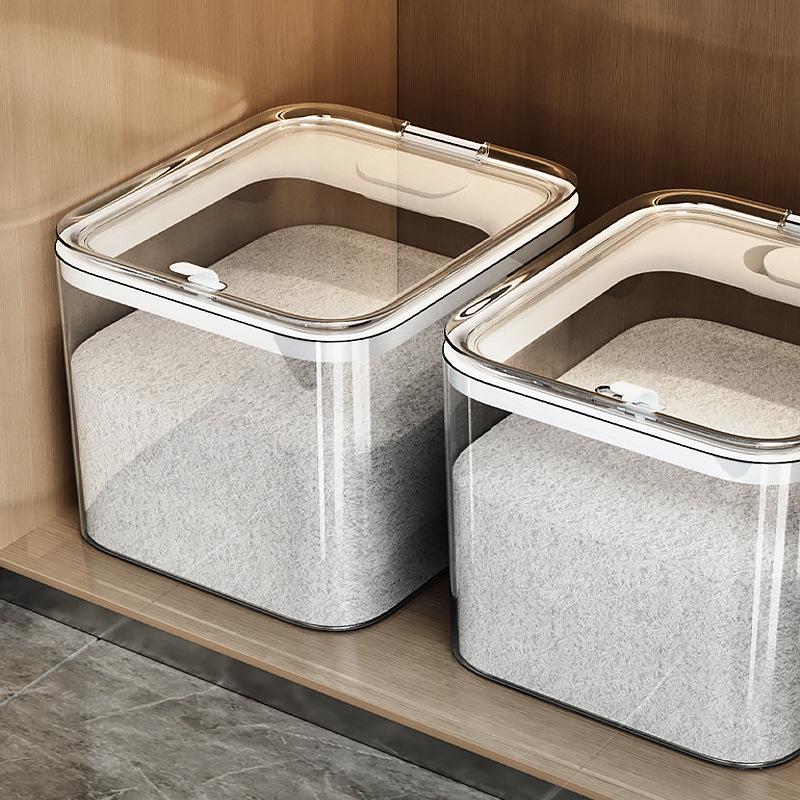 Sealed Kitchen Rice and Cereal Storage Container - Insect & Moisture-Proof