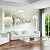 Modern Simple 3D Stereo Abstract Space White Sphere Mural Wallpaper Office Living Room TV Sofa Backdrop Wall Decor