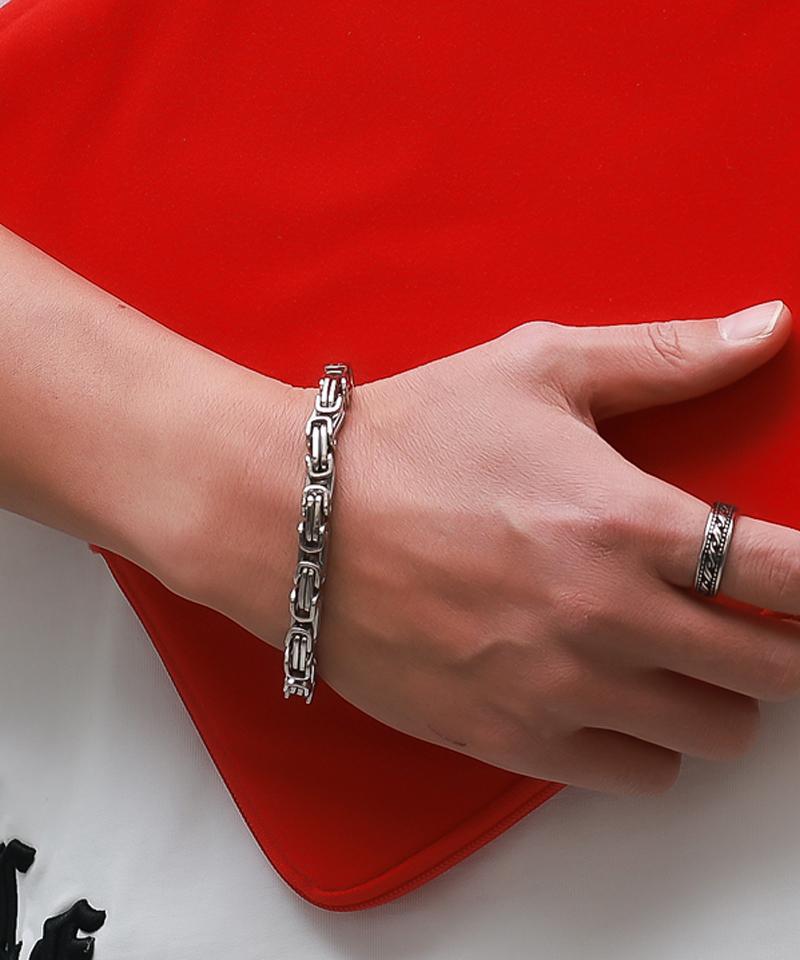 Blancier Bold Fortress Bm261B1237 Chain Metal Men'S Bracelet