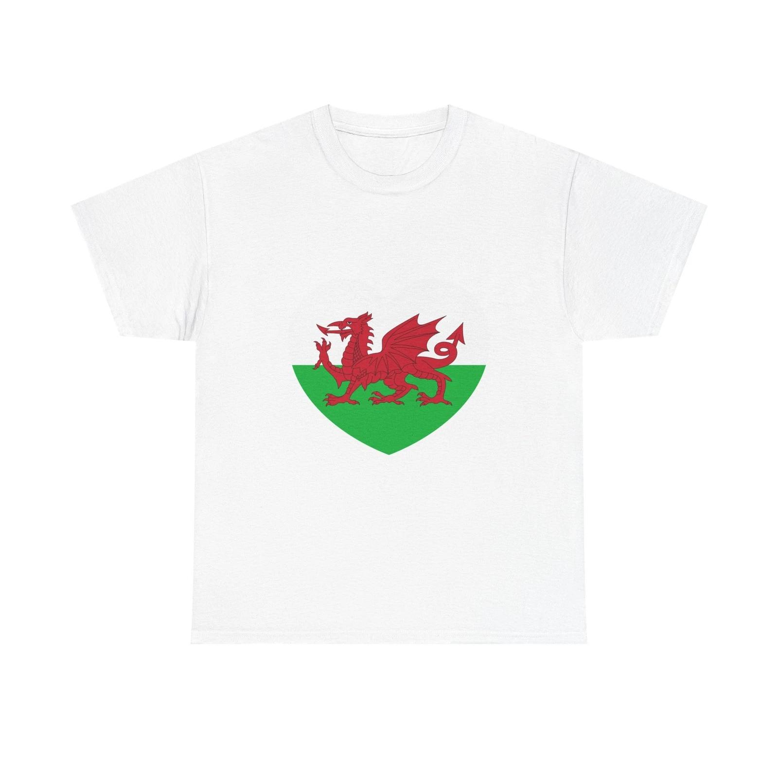 Heart Flag of Wales - T shirt 2XL