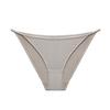 Low Waisted Ice Silk Sexy Triangle Underwear for Women Solid Colored Thin Straps for Comfortable and Breathable Underwear for Women
