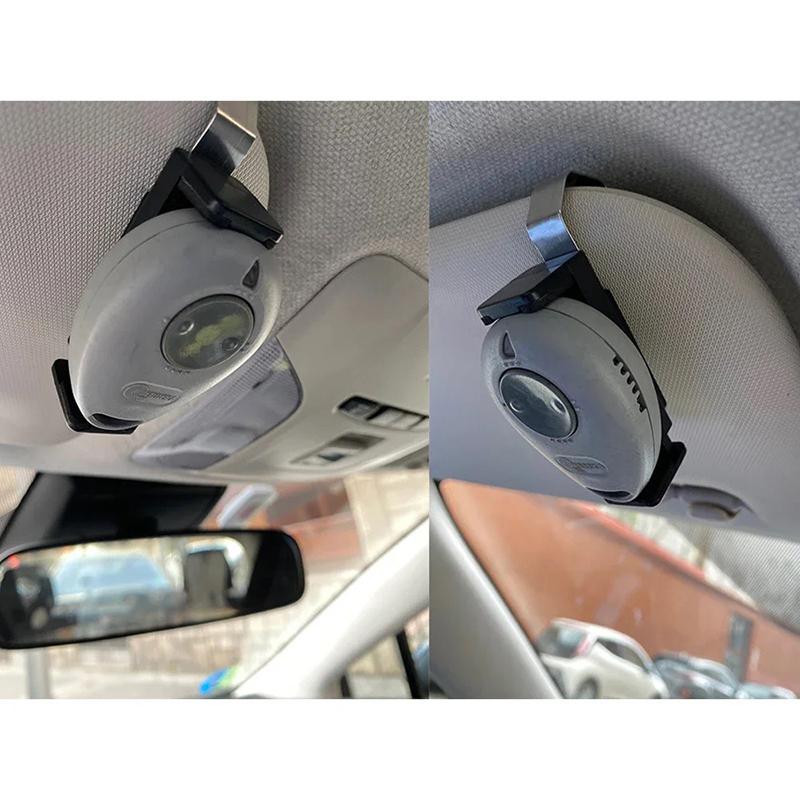 Solskærm Clip Holder til Bil, Fjernbetjening til Garageportstyring, Nøglering, Universelle Bilinteriørtilbehør 1/5 stk