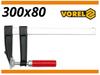Carpenter's clamp 300x80mm 37380 VOREL