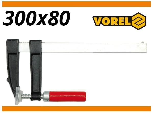 Carpenter's clamp 300x80mm 37380 VOREL