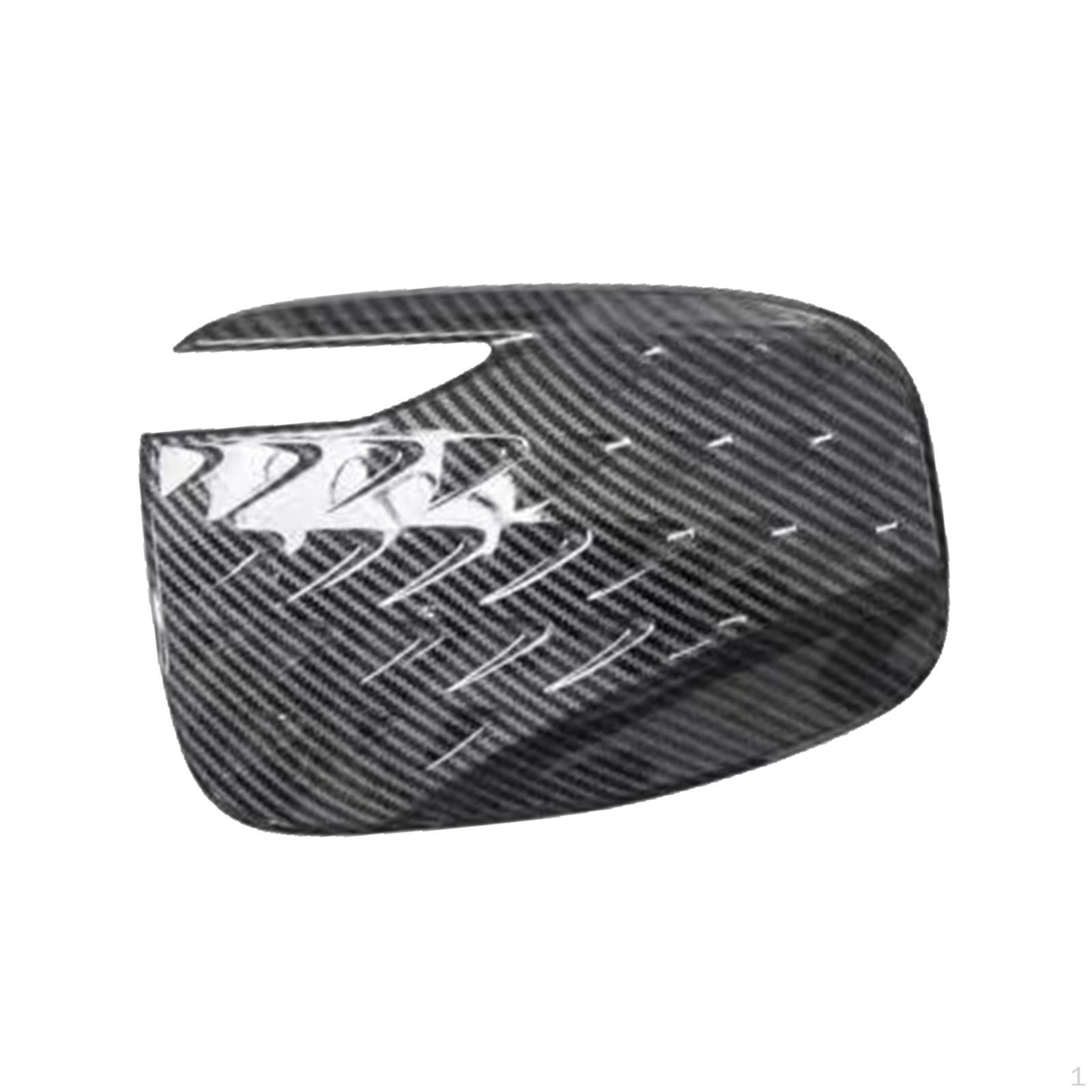 

Fuel Oil Tank Cover Cap Trim Easy Installation Decoration Wear Resistant Replace for Atto 3 Yuan Carbon Fiber Pattern