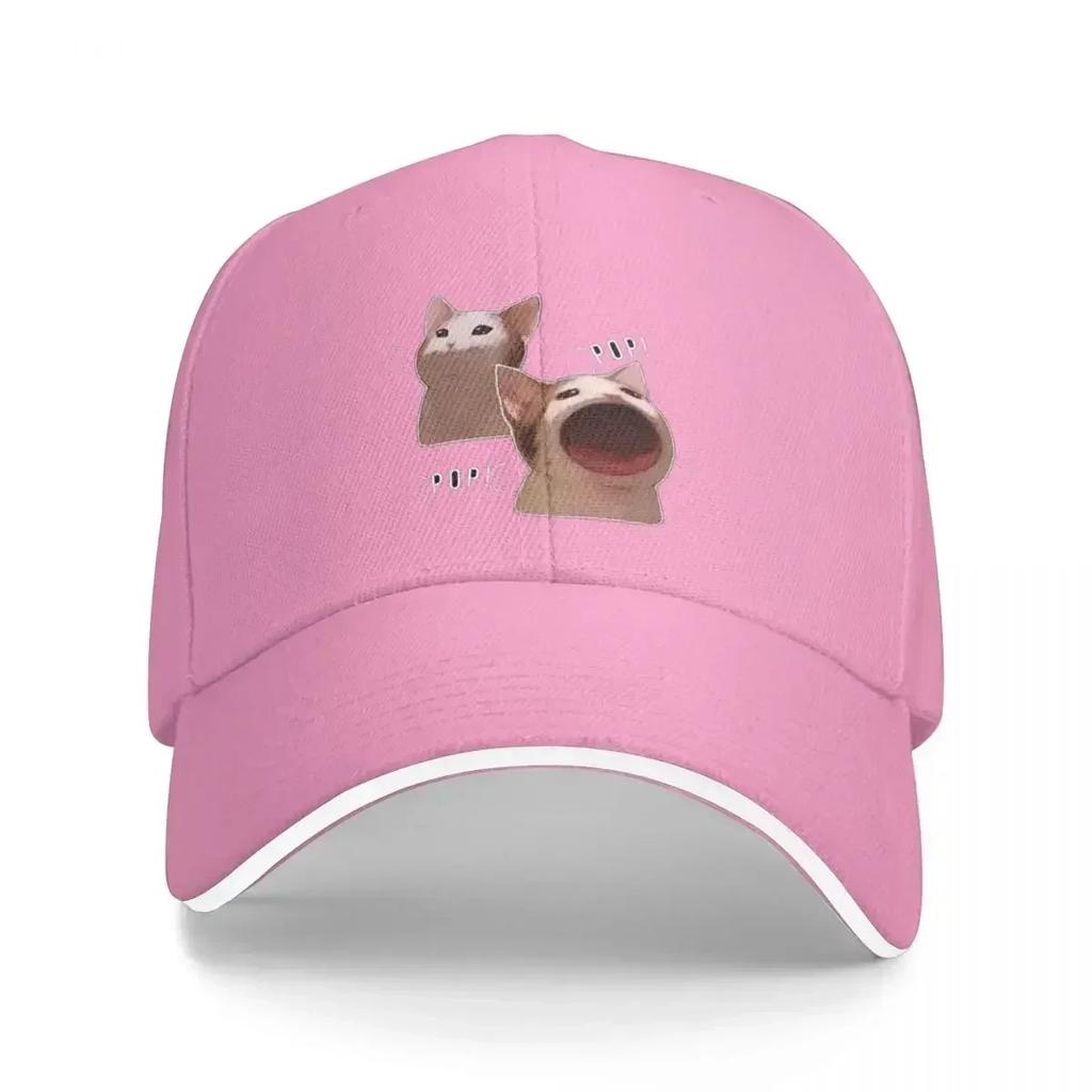 Popcat Baseball Cap Christmas Hat Hat Unisex Luxury Sun Hats For Women Unisexs