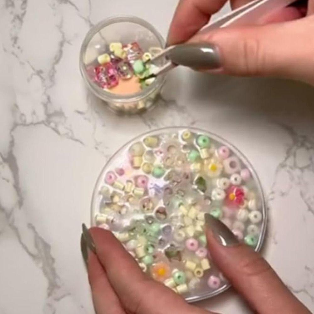 Stress Relief Floral Picky Pad Anxiety Toy Pad Pick Pad Fidget Decompression Toy for Adults Kids