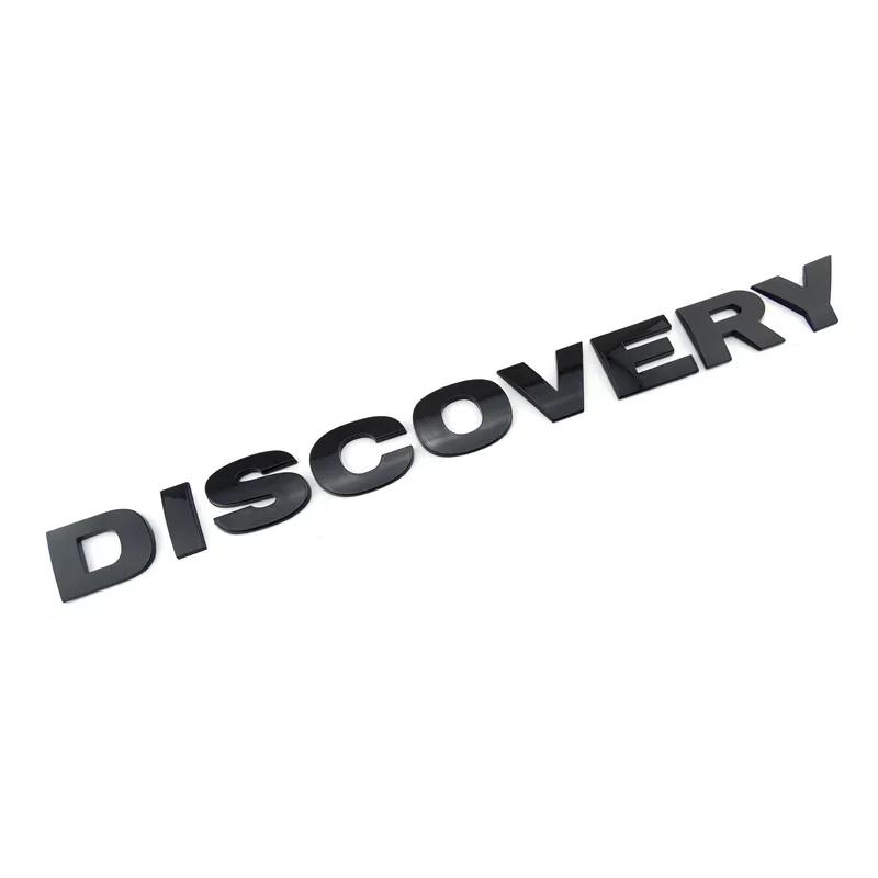3D ABS Letters Logo Car Front Hood Badge Bonnet Sticker Land Rover Discovery Sports Emblem Discovery 4 3 5 2 TD5 Accessories
