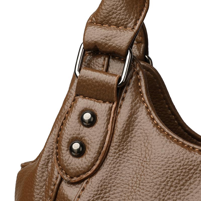 Tote Bag Women's Large Capacity Commuter Handbag Middle-aged Shoulder Bag