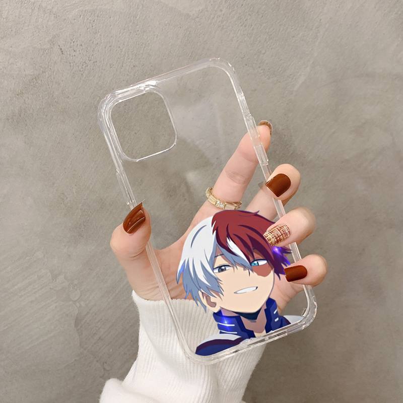 My Hero Academia Shoto Todoroki Phone Case for Iphone 13 11 12 Pro XS MAX 8 7 6 6S Plus X 5S SE 2020 XR Case