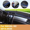 For HAVAL H2 2014 2015 2016 2017 2018   Car Dashboard Avoid light pad trument platform desk cover Mats Carpets LHD