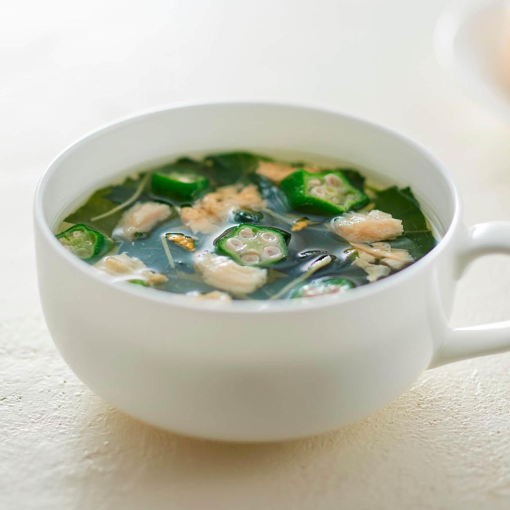 MUJI Large Pack of Eating Okra and Sticky Vegetable Soup TDB29A4S Soup (10 servings)