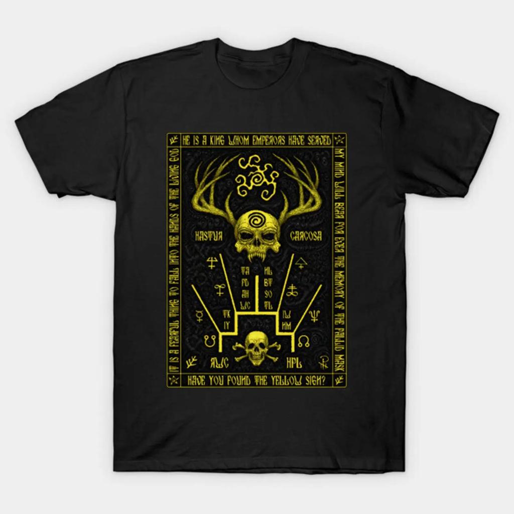Hastur Schema Azhmodai 2021 T Shirt Vintage Graphic Versatile Stretched Designer Clothes Unisex Streetwear Comfortable