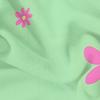 Mint Palm Leaf Anime Cartoon Flannel Blanket Soft Warm Throw for Bedroom Sofa Car Kids Holiday Gift