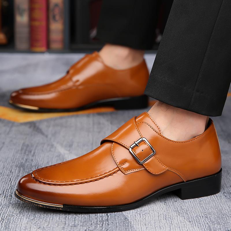 Plus Size48 Luxury Men's Oxfords Shoes Classic Business Formal Shoes British Designer Leather Shoe Wedding Party Fashion Shoes