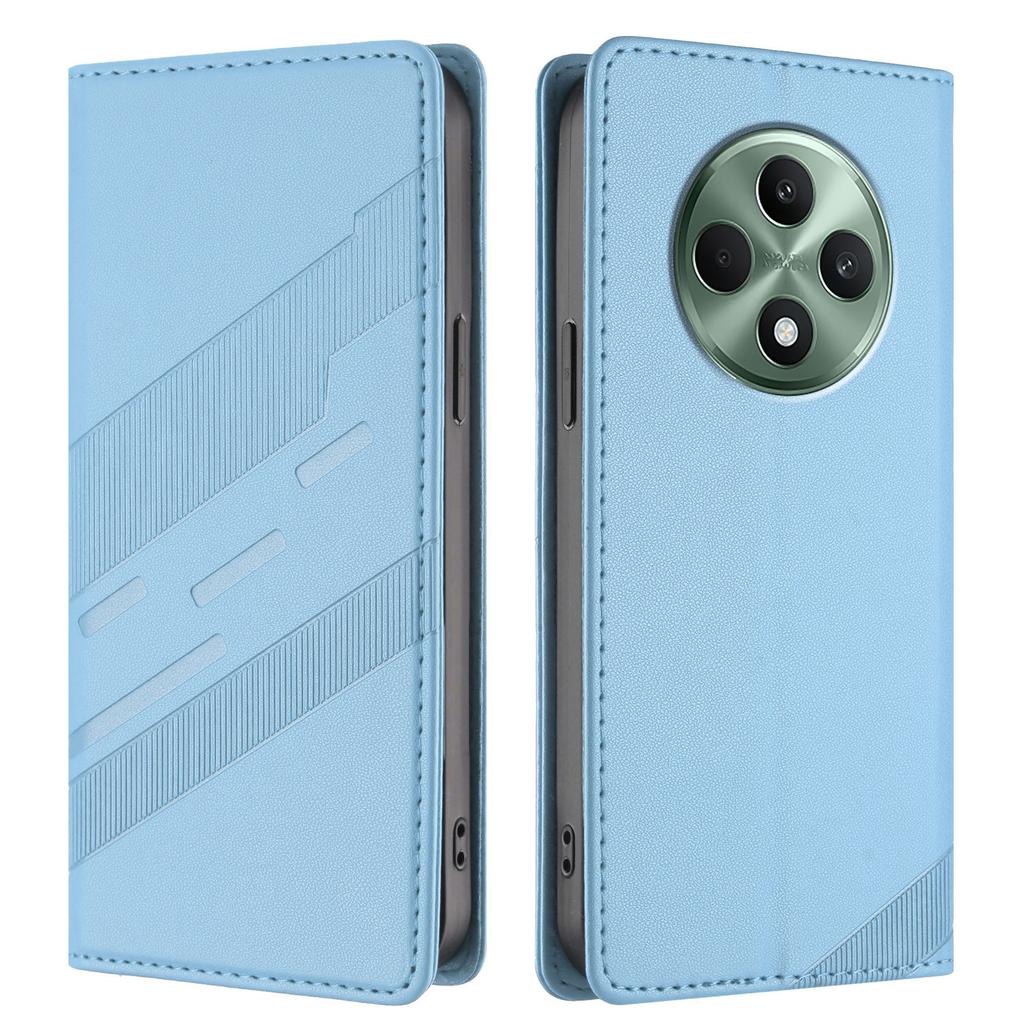 For Oppo Reno12 F 5G Phone Cases Punk Style Imprinted Wallet Stand Leather Cover