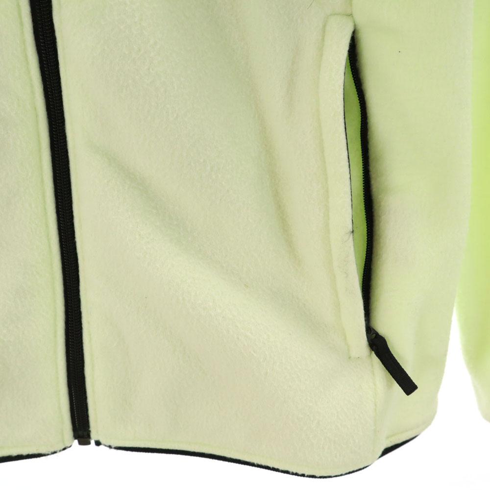 The North Face NLW22304 Mountain Micro Fleece Jacket S Green System Women Used