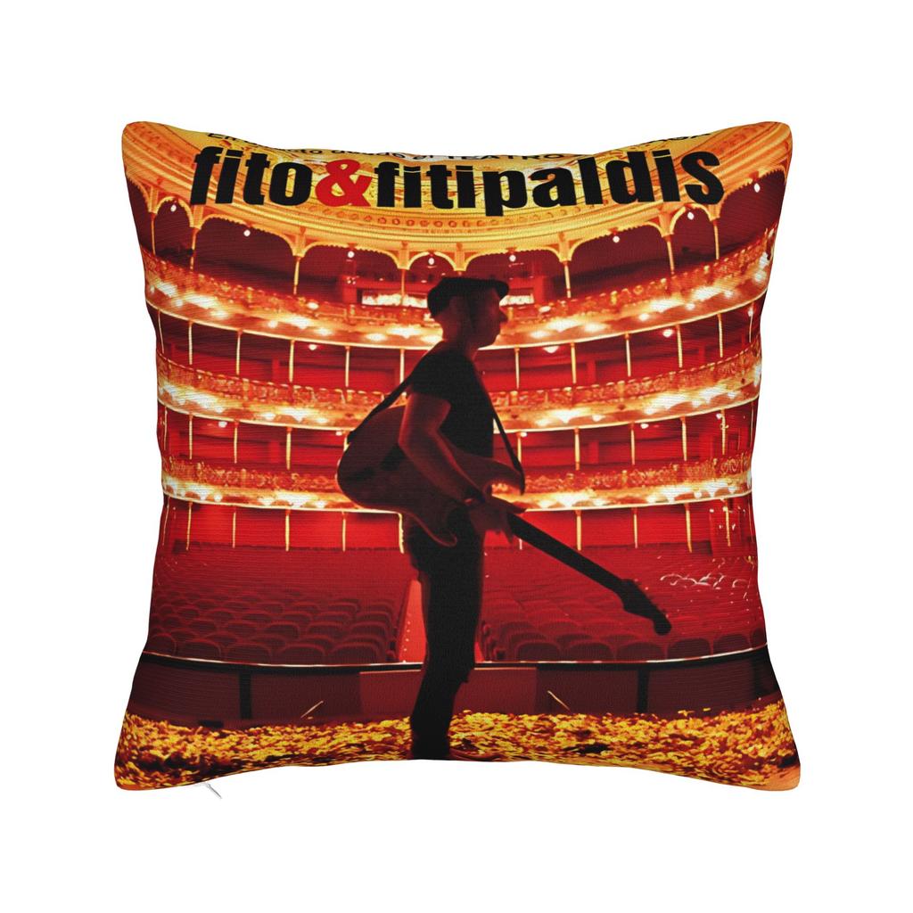 Fito Fitipaldis Band Rock Spanish Pillow Cover Comfy Cushion Cover Cute Funny Pillow Case For Sofa Bedroom Home Decor